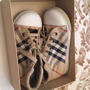 Authentic Burberry Kids Shoes Size 27 (US Size 10)